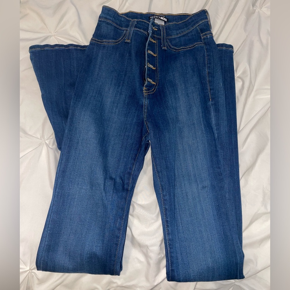 Fashion Nova Bell Bottom Jeans